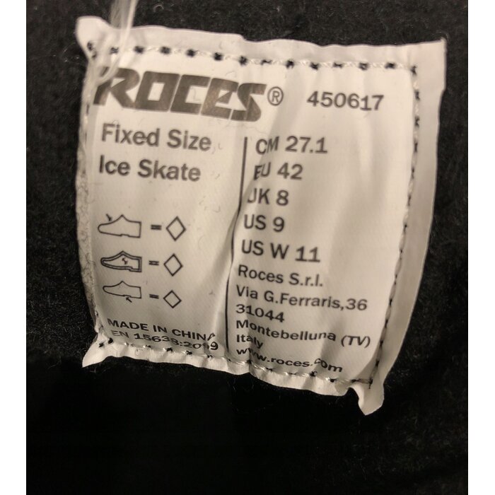 Roces Patins à glace élégants bleu et doré - Taille 42 - Jusqu'à -35%
