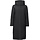 Manteau d'hiver long imperméable femme noir - Jusqu'à -30%