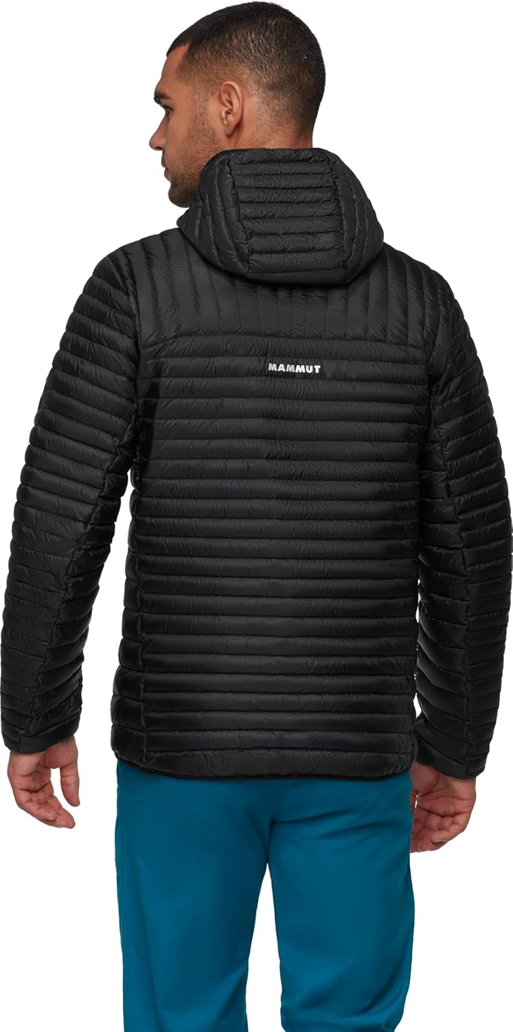 Doudoune légère homme à capuche - Noir - Jusqu'à 35% de réduction