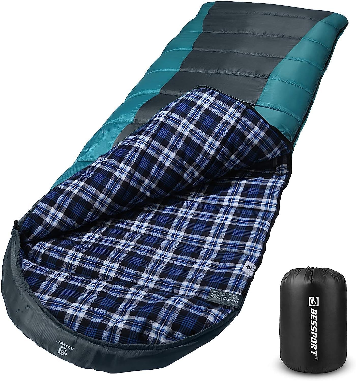 Sac de couchage rectangulaire 3-4 saisons - Jusqu'à -34% sur l'Outlet