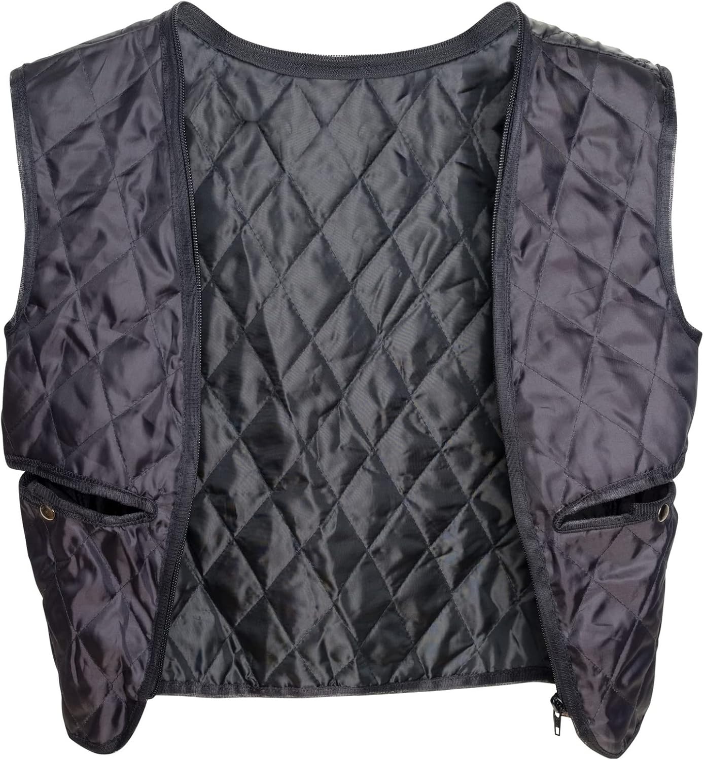 Veste Moto Femme Cuir Gris 2XL - Jusqu'à -35%