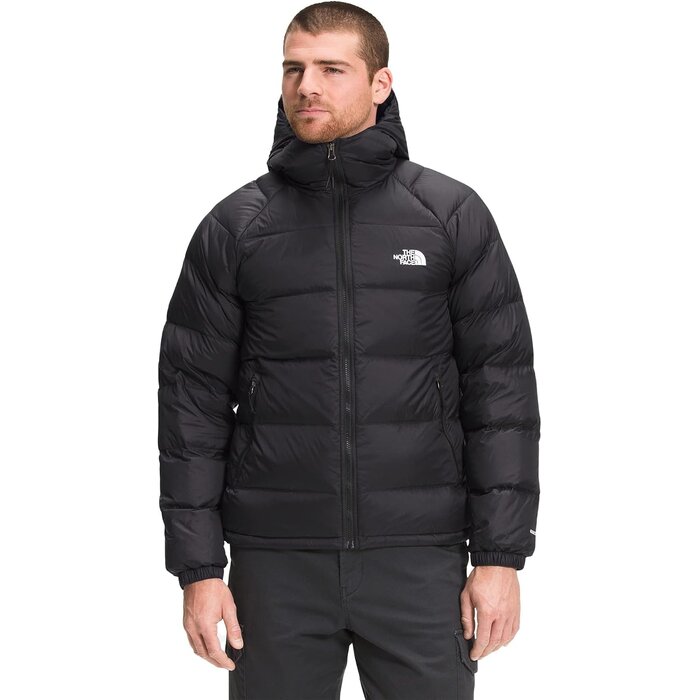 Doudoune à capuche homme, duvet noir, taille M - Jusqu'à 35% de réduction