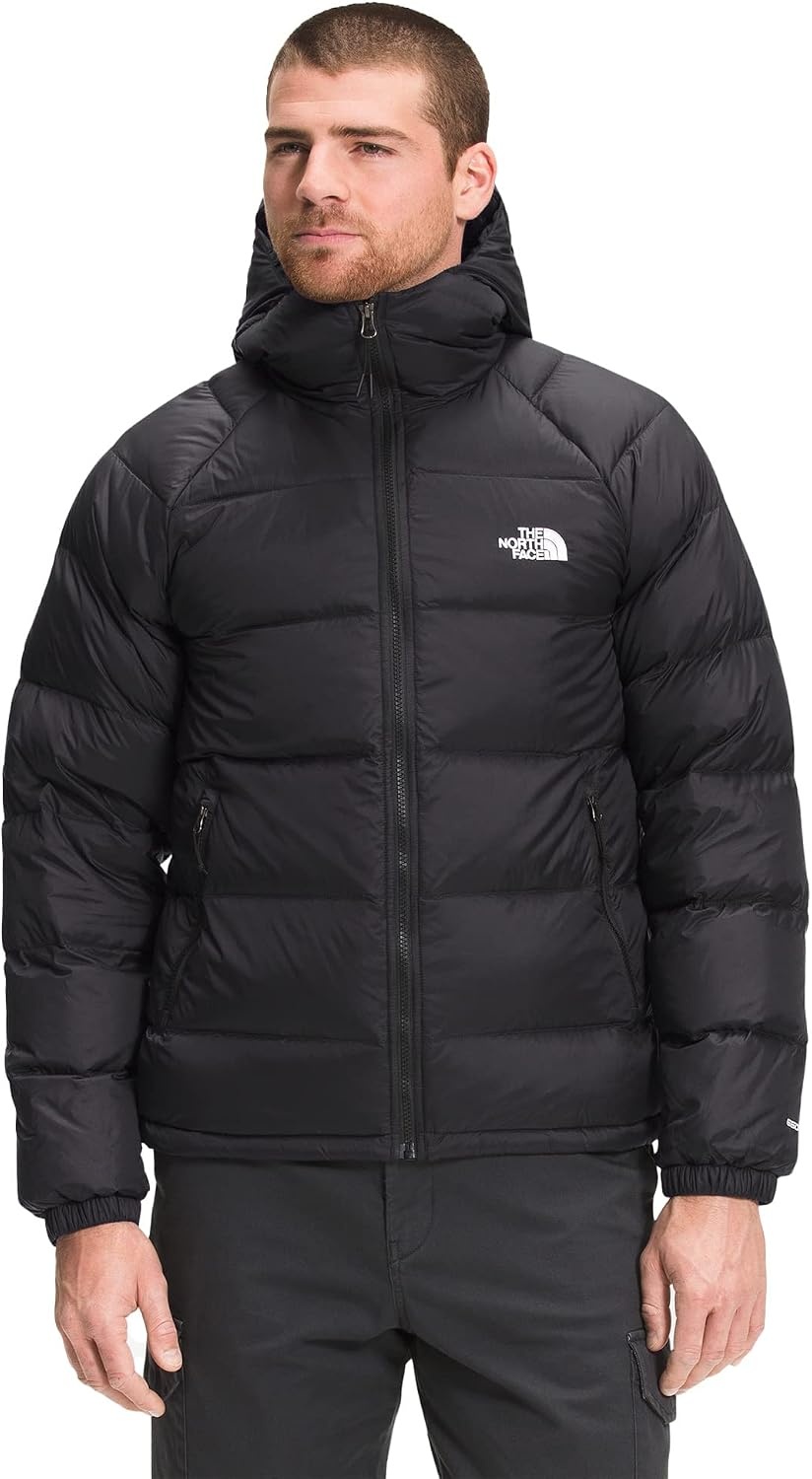 Doudoune à capuche homme, duvet noir, taille M - Jusqu'à 35% de réduction