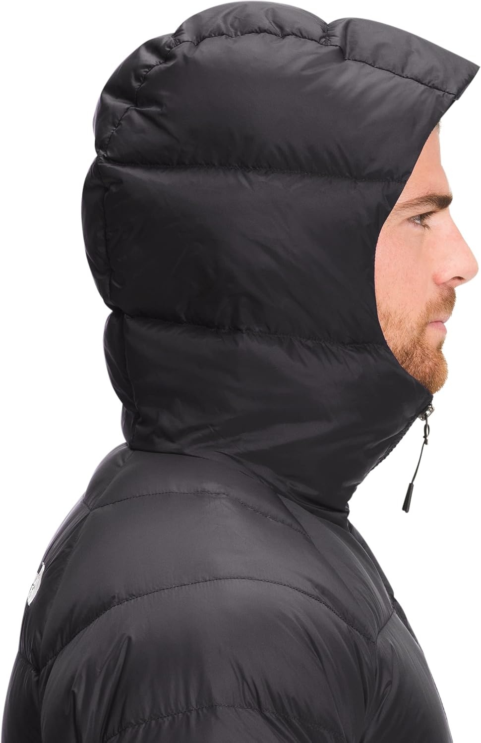 Doudoune à capuche homme, duvet noir, taille M - Jusqu'à 35% de réduction