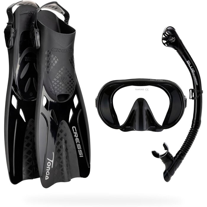 Kit de plongée complet noir L/XL - Jusqu'à 35% de réduction