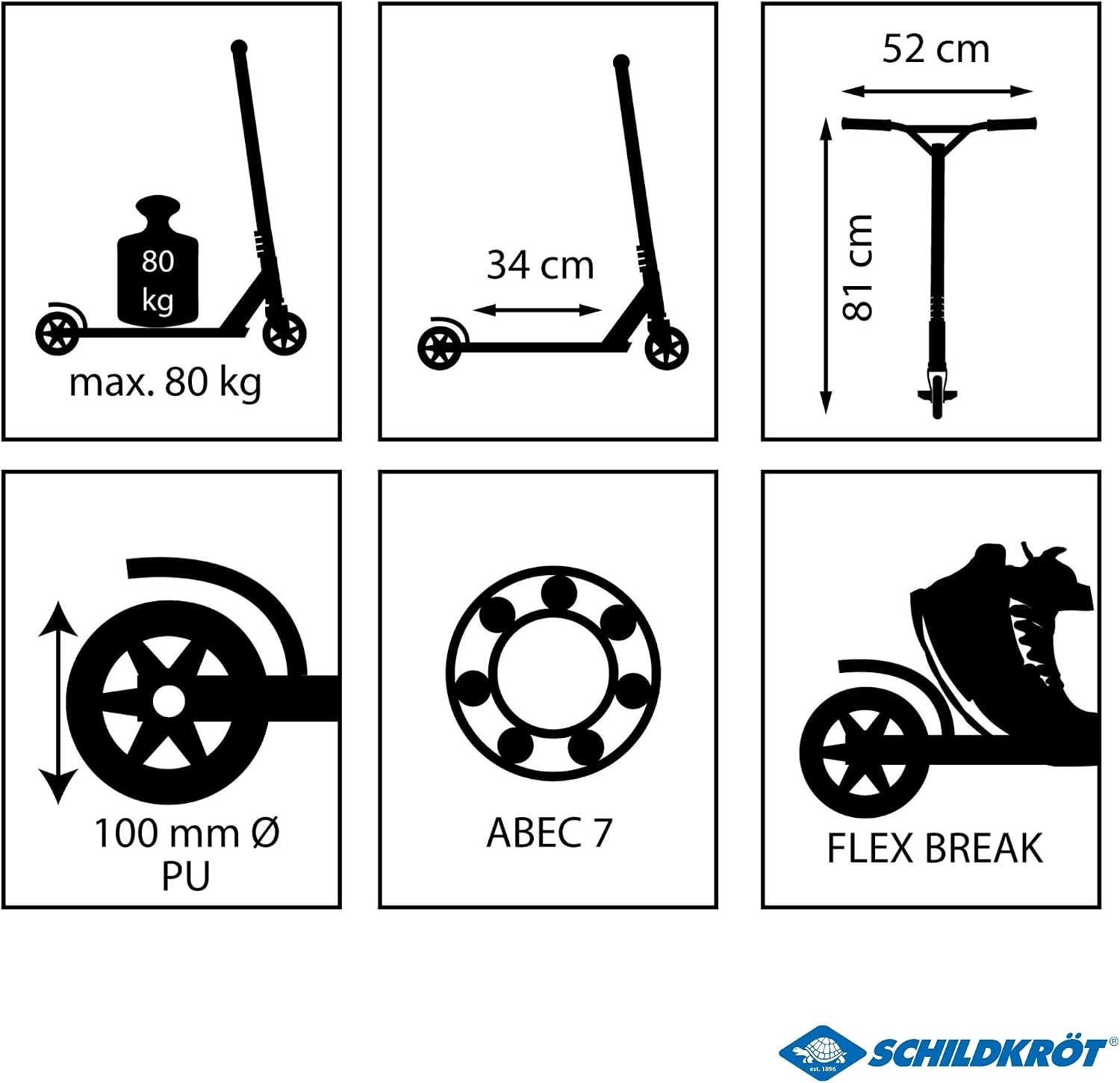 Trottinette Freestyle Verte - Robuste et légère - Jusqu'à 34% de réduction