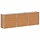 Jardinière surélevée en acier 240x40x77cm - Jusqu'à -34% sur votre jardin