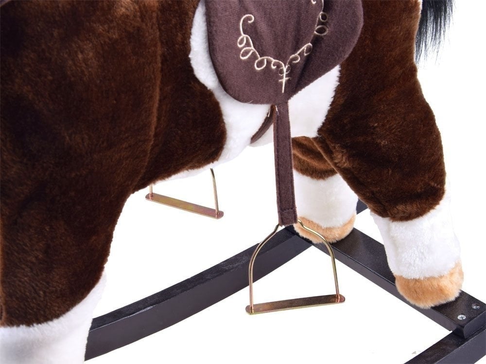 Viking Choice Cheval à bascule interactif en peluche - Jusqu'à -34% de remise
