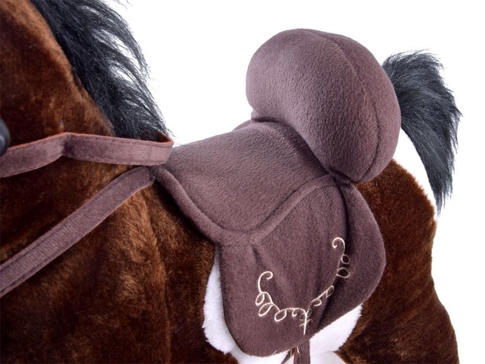 Viking Choice Cheval à bascule interactif en peluche - Jusqu'à -34% de remise