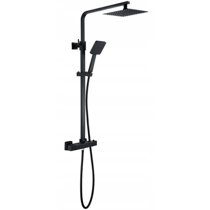 Viking Choice Colonne de douche thermostatique noire - Jusqu'à -35% sur le modèle outlet