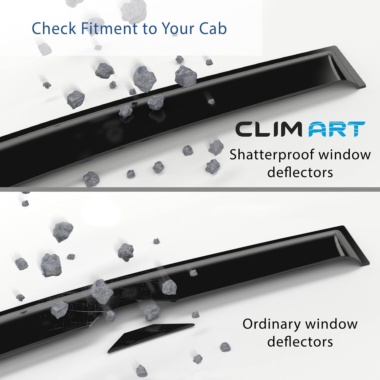 Déflecteurs de vent Ford Kuga 2019-2026 - Noir - Jusqu'à -34% de remise