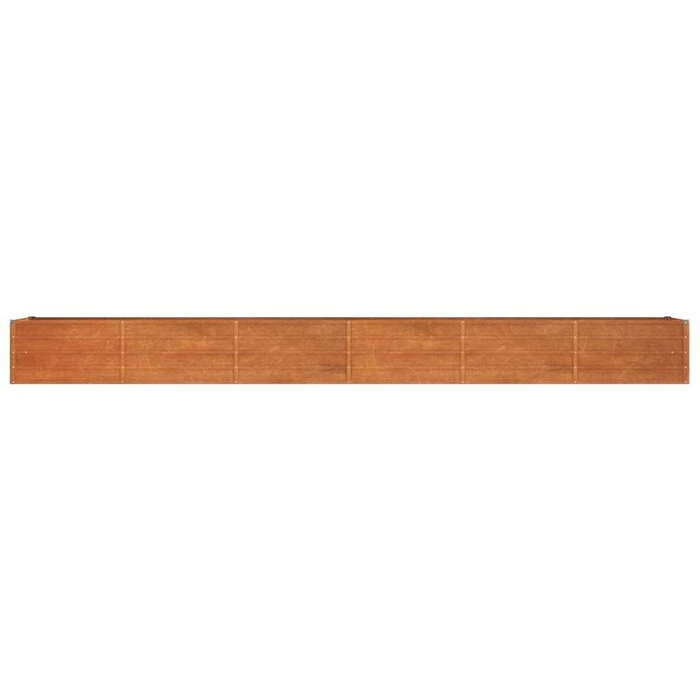 Bac à fleurs XXL en acier Corten 480cm - Jusqu'à -35% sur l'outlet