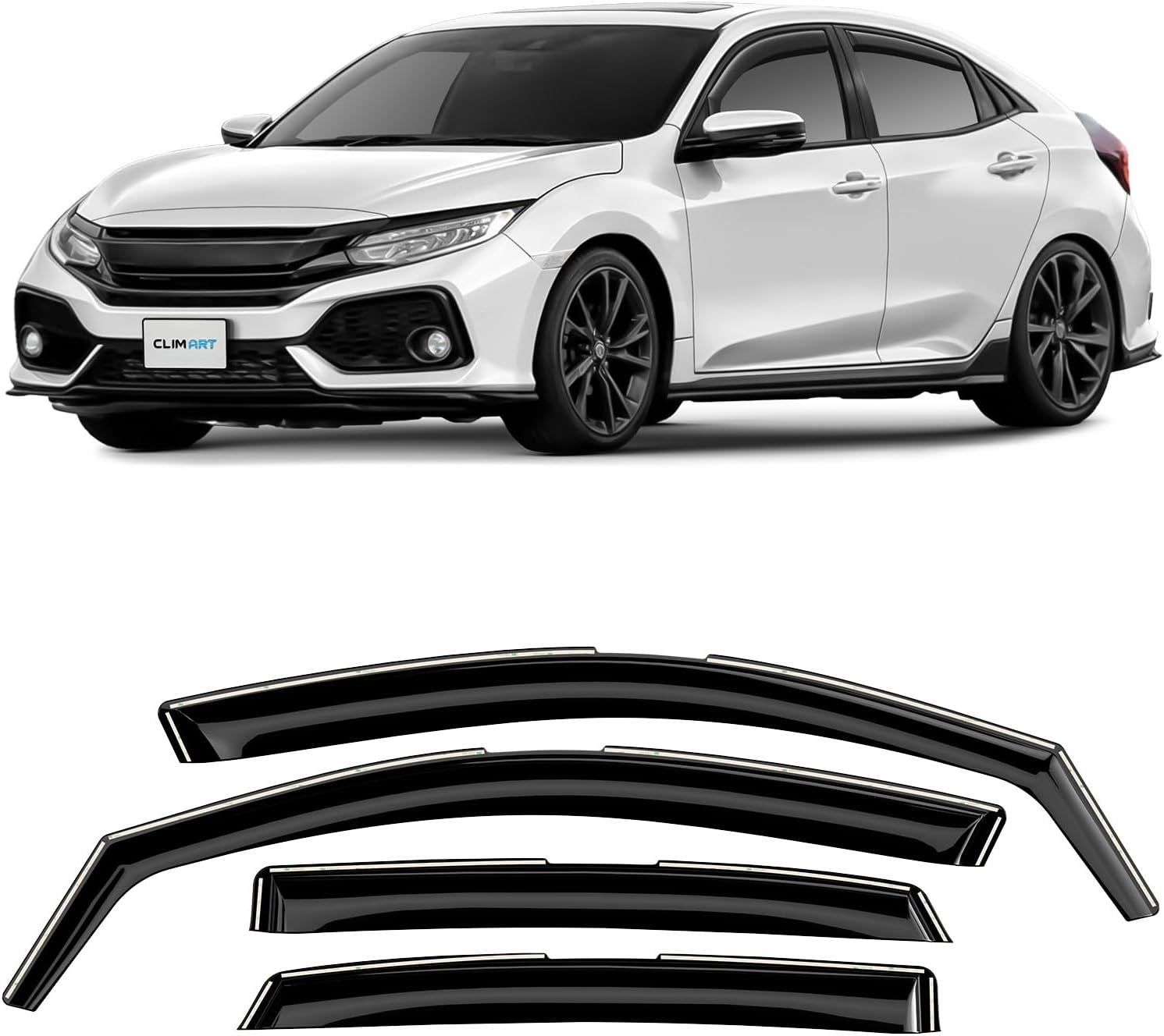 Déflecteurs d'air Honda Civic Hatchback - Jusqu'à 34 % de remise