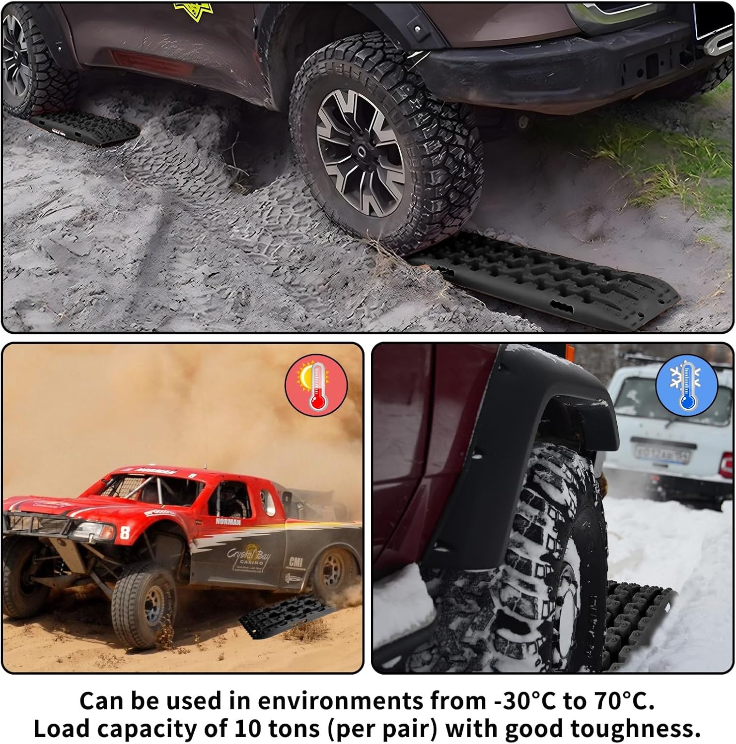 Plaques de désensablage pour 4x4 et Camping-car - Jusqu'à 34% de remise