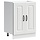 Meuble sous évier blanc Kalmar 60cm - Jusqu'à -35% sur l'outlet