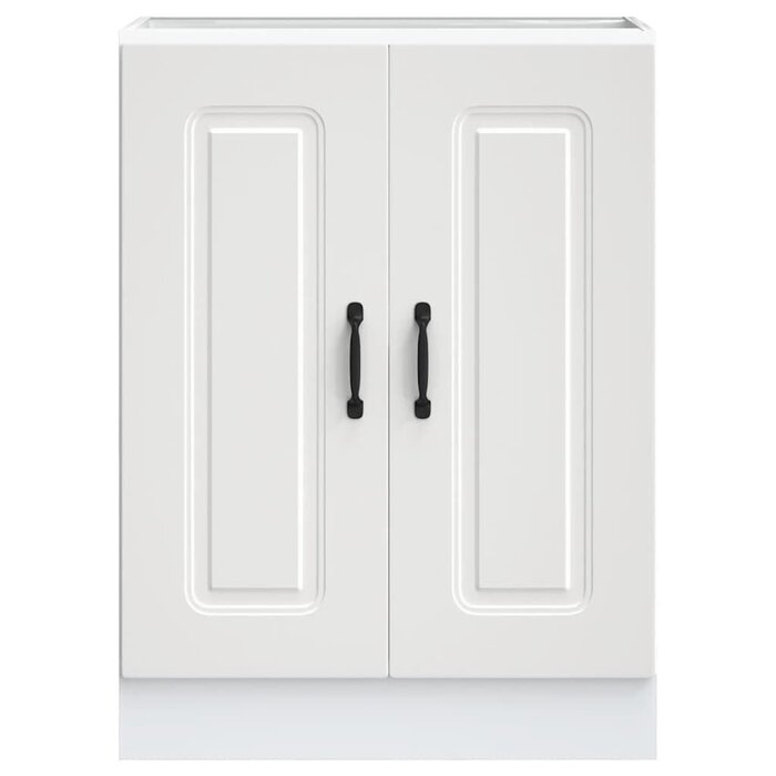 Meuble sous évier blanc Kalmar 60cm - Jusqu'à -35% sur l'outlet