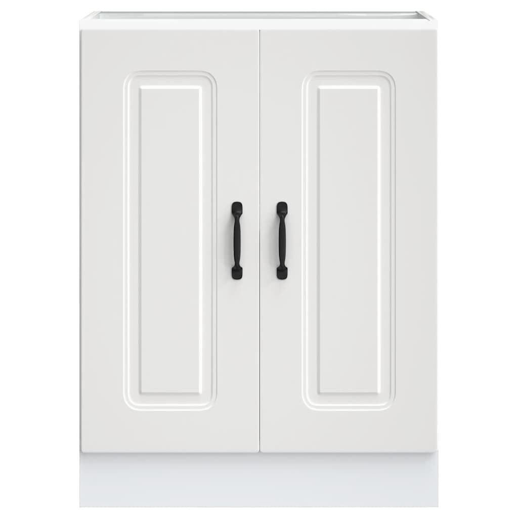 Meuble sous évier blanc Kalmar 60cm - Jusqu'à -35% sur l'outlet