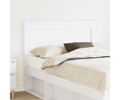 Vidaxl Tête de lit blanche 123x100 cm : design minimaliste - jusqu'à 50% de remise
