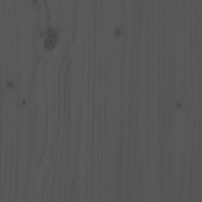 Coffre de jardin en pin massif gris 101 cm - Jusqu'à -34% sur le prix