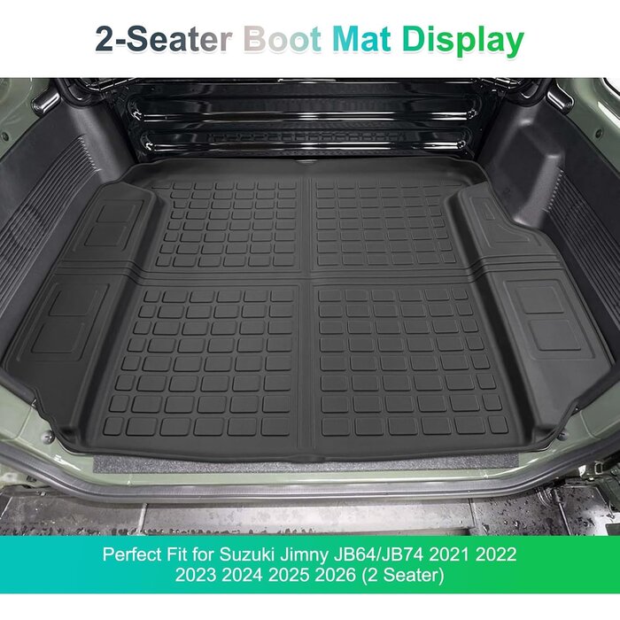 Tapis de coffre pliable TPE pour Suzuki Jimny - Jusqu'à 34% de remise