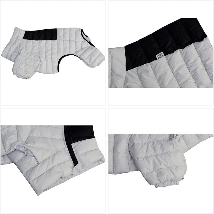Manteau d'hiver pour chien 4 pattes - Blanc - Jusqu'à -79%