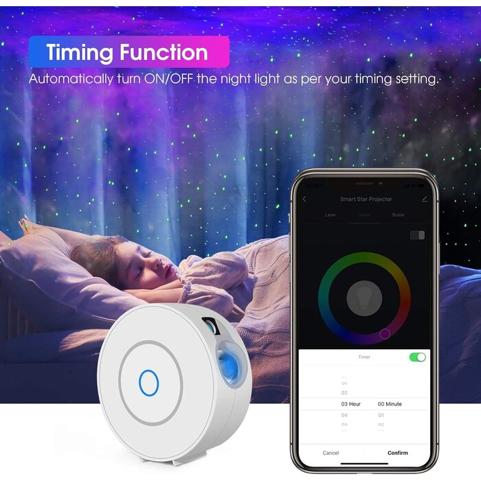 Projecteur Ciel Étoilé WiFi - Jusqu'à 69% de remise