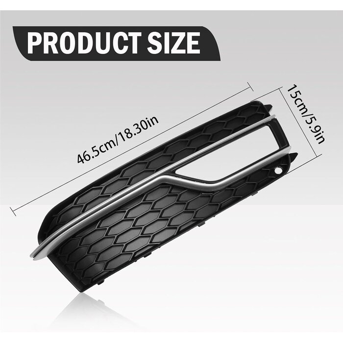 Grilles de pare-chocs pour Audi A5 S-Line/S5 2013-2017 - Jusqu'à -56%