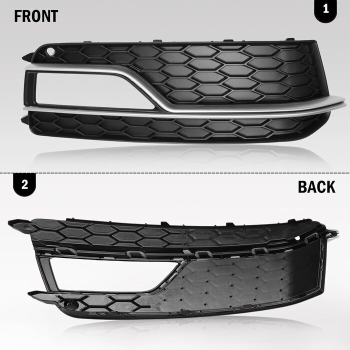 Grilles de pare-chocs pour Audi A5 S-Line/S5 2013-2017 - Jusqu'à -56%