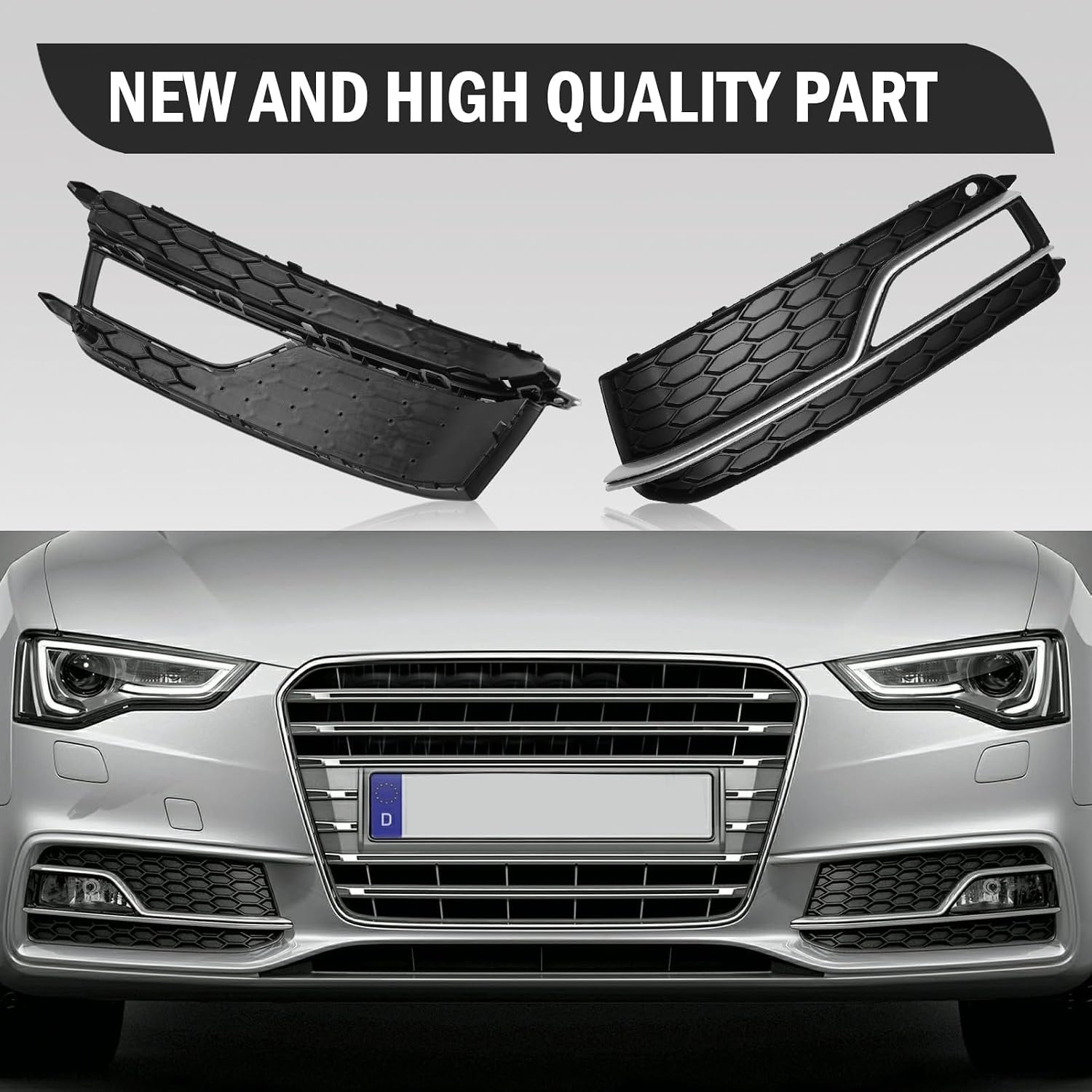 Grilles de pare-chocs pour Audi A5 S-Line/S5 2013-2017 - Jusqu'à -56%