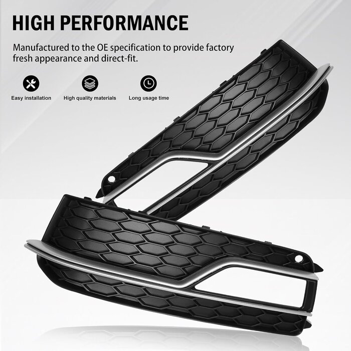 Grilles de pare-chocs pour Audi A5 S-Line/S5 2013-2017 - Jusqu'à -56%