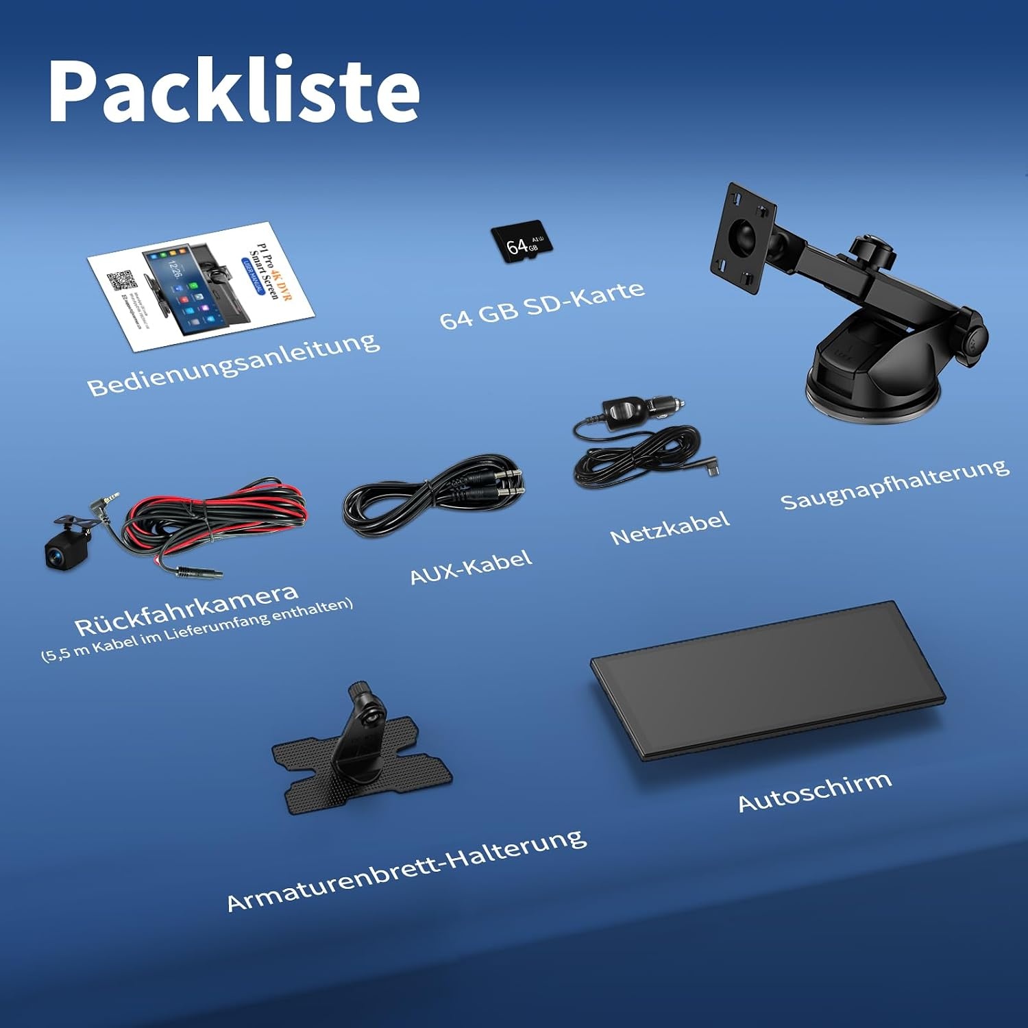 Autoradio 10,26" avec Dashcam 4K, CarPlay et Android Auto - Jusqu'à -57%