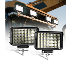 Lot de 2 Projecteurs LED 70W - 10000LM - Anti-éblouissement - Jusqu'à -51%