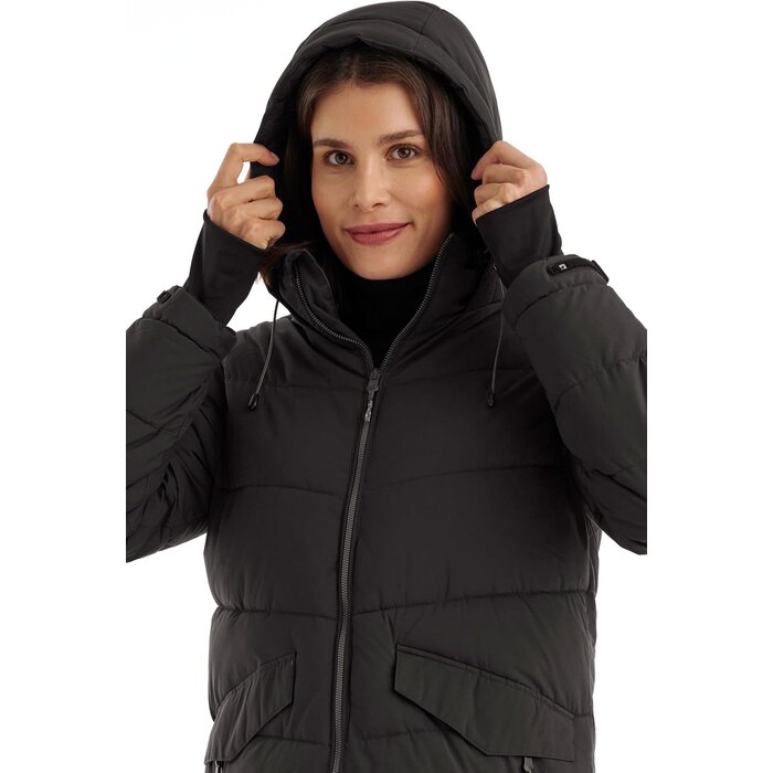 Killtec Manteau d'hiver imperméable pour femme - Noir - Jusqu'à 35% de réduction