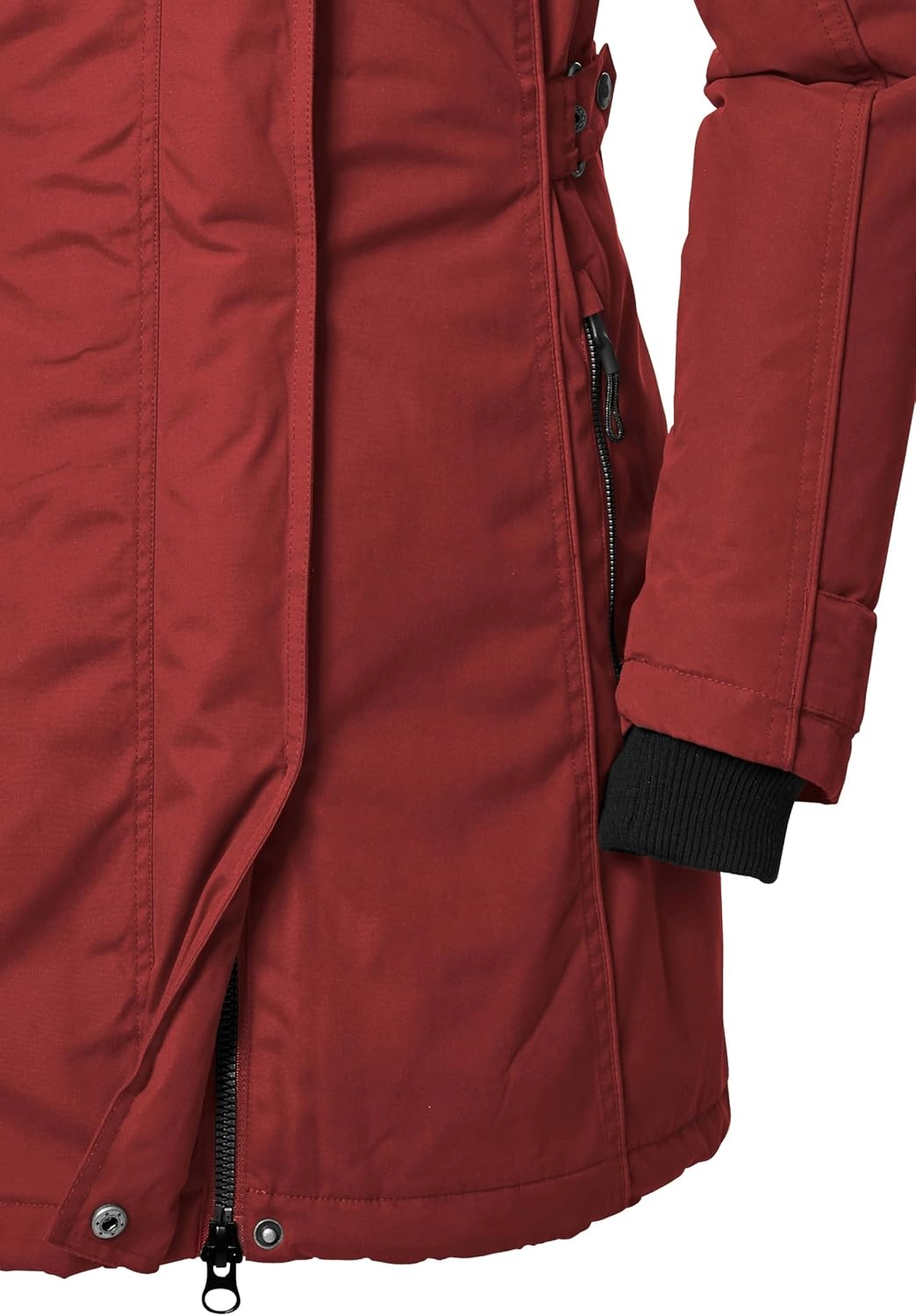 Parka fonctionnelle imperméable femme - Vert olive - Jusqu'à -30%