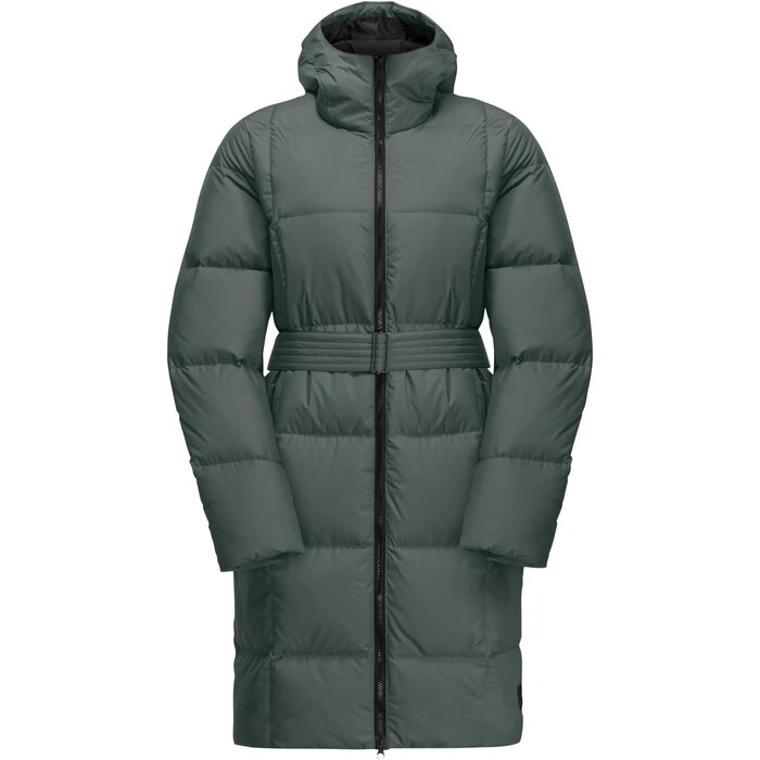 Doudoune longue femme avec ceinture - Jusqu'à 30% de remise