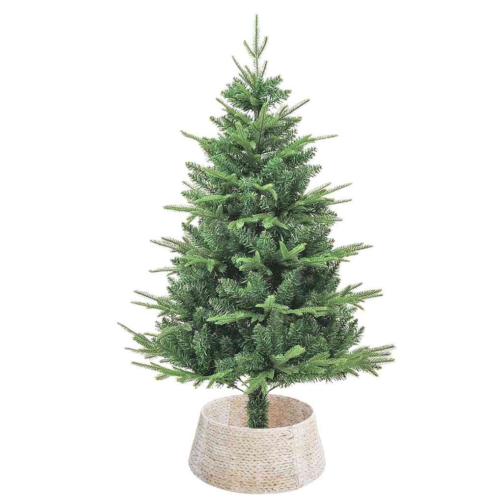 Vidaxl Cache-pied de sapin en jacinthe d'eau - Blanc - Jusqu'à -32%