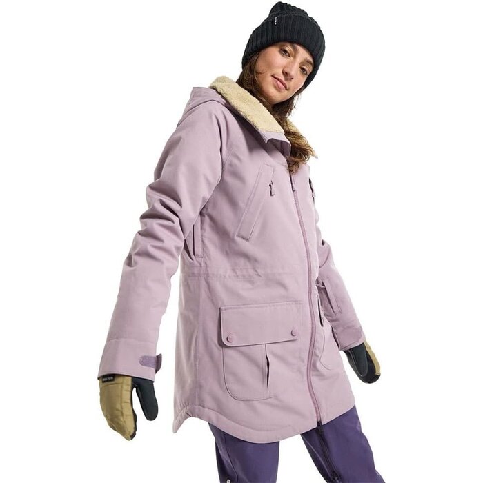 Veste de Snowboard Femme Prowess Prune - Jusqu'à 52% de remise