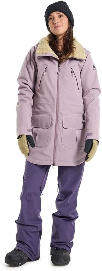 Veste de Snowboard Femme Prowess Prune - Jusqu'à 52% de remise