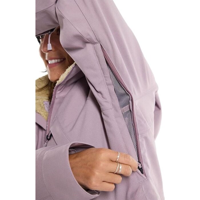 Veste de Snowboard Femme Prowess Prune - Jusqu'à 52% de remise