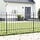 Clôture de jardin gris 1,7 x 1 m - Acier thermolaqué - Jusqu'à -66%