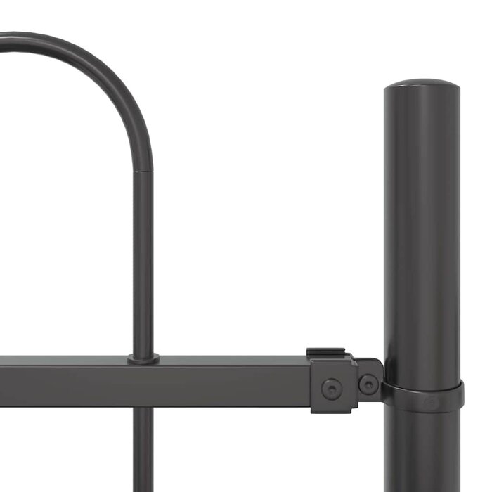Vidaxl Clôture de jardin gris 1,7 x 1 m - Acier thermolaqué - Jusqu'à -66%