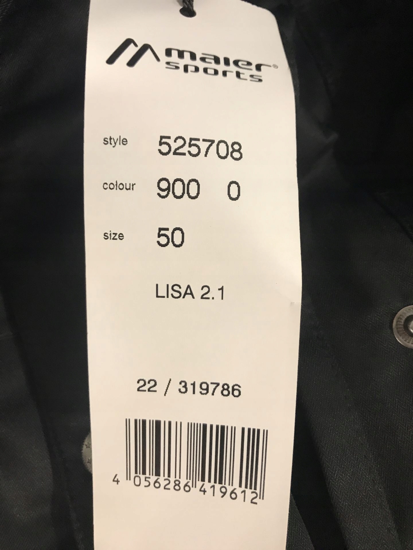 Manteau d'hiver femme imperméable noir - Taille 50 - Jusqu'à -52%