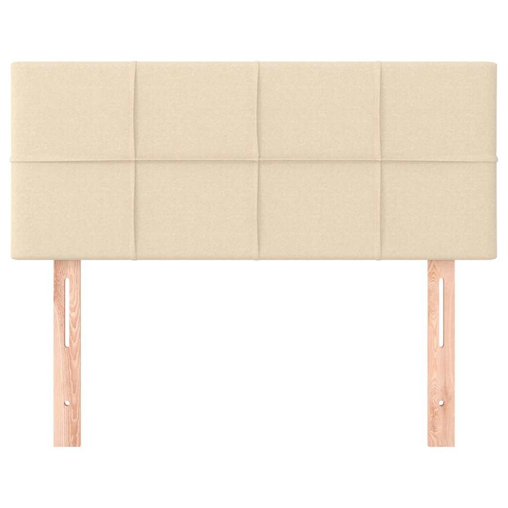 Vidaxl Tête de lit en tissu crème - Jusqu'à 44% de remise