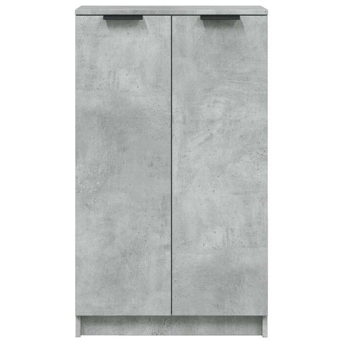 Vidaxl Meuble à chaussures gris béton - Jusqu'à 47% de remise