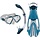 Kit Snorkeling Adulte - Masque, Tuba et Palmes - Jusqu'à -45% sur l'Outlet