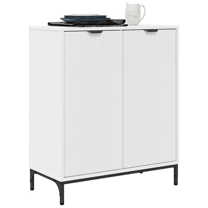 Vidaxl Buffet moderne blanc 69,5cm - Jusqu'à -49% sur votre rangement