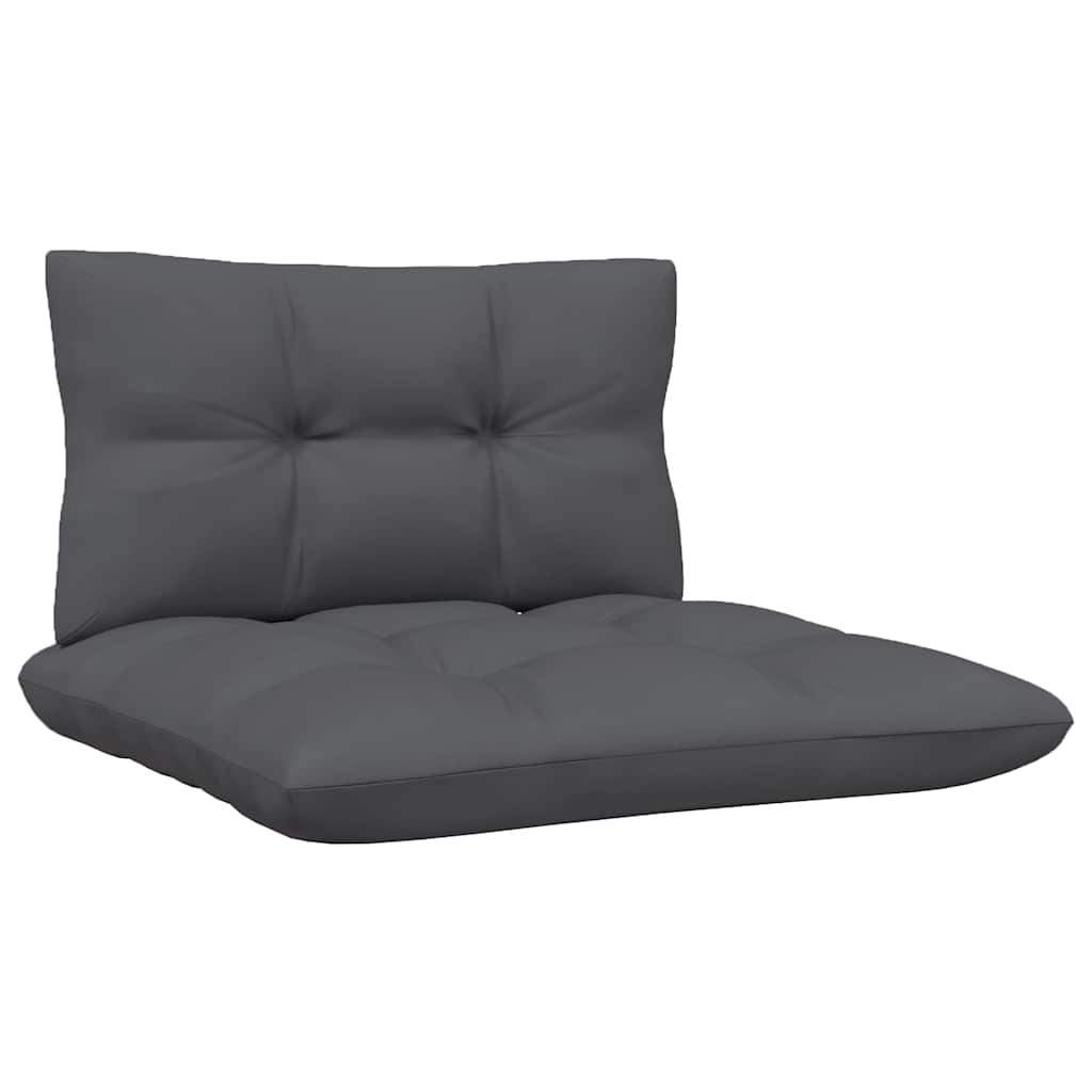 Vidaxl Module de canapé central de jardin en pin gris - Jusqu'à -46%