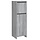 Meuble de salle de bain chêne sonoma gris 30x95cm - Jusqu'à -45% sur l'outlet