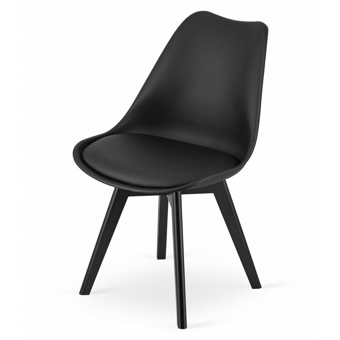 Viking Choice Lot de 4 chaises scandinaves noires - Jusqu'à -50%