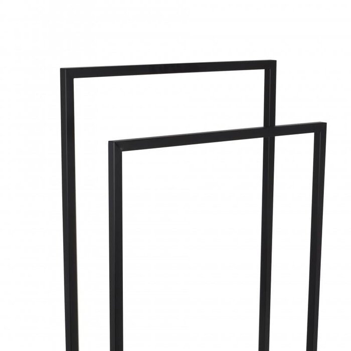 Viking Choice Porte-serviettes noir mat 2 bras - Jusqu'à 43% de réduction